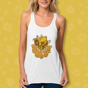 Biene Phantastisch - Niedlicher Cartoon Hummel Bie Tank Top