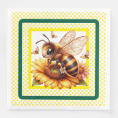 Biene Phantastisch Serviette (Vorderseite)