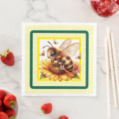 Biene Phantastisch Serviette (Beispiel)