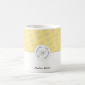 Biene Phantastische Silberhoney Bee Personalisiert Kaffeetasse (Mittel)