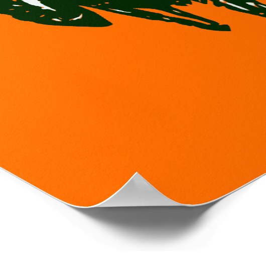 Biene Pop Art Poster (Ecke)