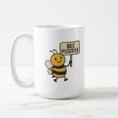 Biene positiv kaffeetasse (Links)