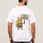 Biene positiv T-Shirt (Rückseite)