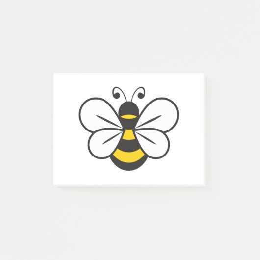 Biene Post-it Klebezettel (Vorderseite)