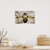 Biene Poster (Küche)