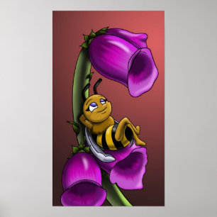 Biene Poster