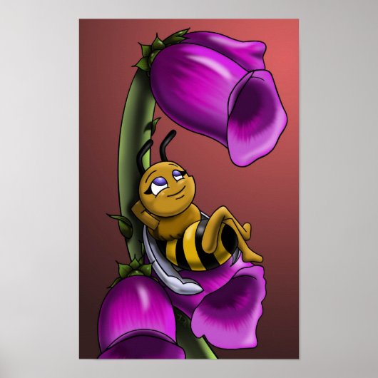 Biene Poster (Vorne)
