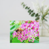 Biene Postkarte (Stehend Vorderseite)