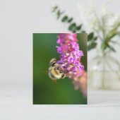 Biene Postkarte (Stehend Vorderseite)
