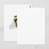 Biene Postkarte (Vorne/Hinten)