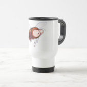 Biene Reisebecher (VorderseiteRechts)