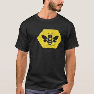 Biene Rette den Bienen Comb Honey Bienenzucht Apia T-Shirt