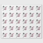 Biene schön geschenkpapier (Flach)