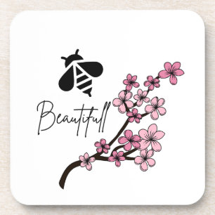 Biene schön getränkeuntersetzer