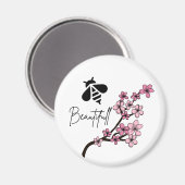 Biene schön magnet (Vorderseite/Rückseite)