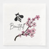 Biene schön serviette (Vorderseite)