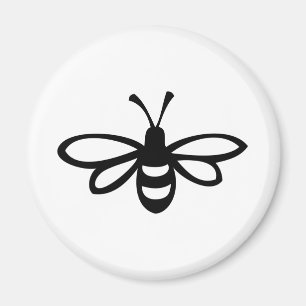 Biene [Schwarzes] Magnet