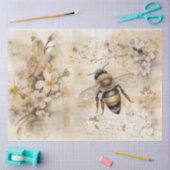 Biene Seidenpapier (Basteln)