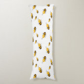 Biene Seitenschläferkissen (Vorderseite Vertikal)