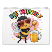 Biene selbst rette die Bienen komisches Tierinsekt Kalender (Titelbild)