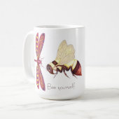 Biene sich kaffeetasse (Vorderseite Links)