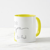 Biene Sie-tiful Tasse (VorderseiteRechts)