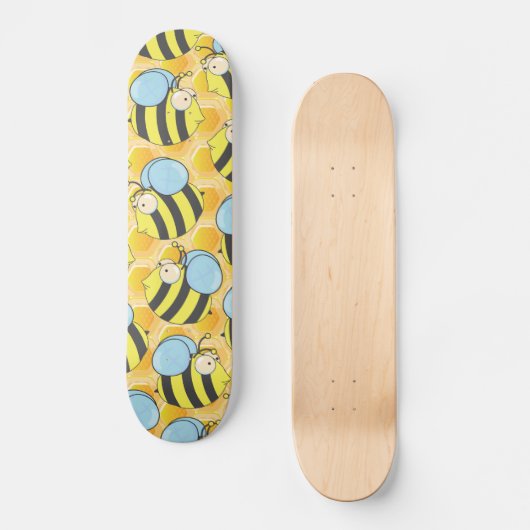 Biene Skateboard (Vorderseite)