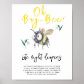 Biene - Späte Nachttaucher Poster (Vorne)