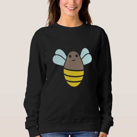 Biene Sweatshirt (Vorderseite)