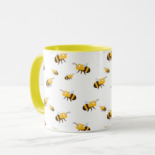 Biene Tasse (Vorderseite Links)