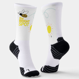 Biene the Bright Spot athletische Crew Socken