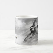 Biene u. Trägheit Kaffeetasse (Mittel)