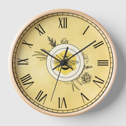 Biene Uhr (Vorderseite)