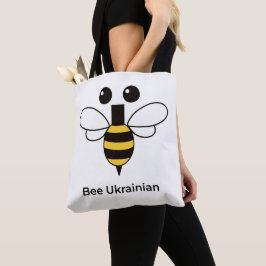 Biene Ukrainisch Süße Minimalistische Biene Traget Tasche