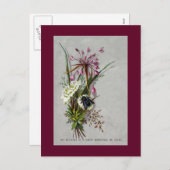 Biene und Allium Viktorianische Weihnachten (Vorne/Hinten)