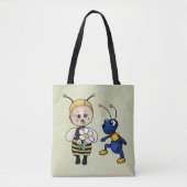 Biene und Ameise Tasche (Vorderseite)