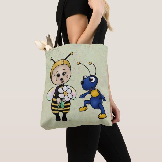 Biene und Ameise Tasche (Von Nahem)