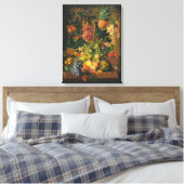 Biene und Ananas | Ölgemälde Leinwanddruck (Insitu (Schlafzimmer))