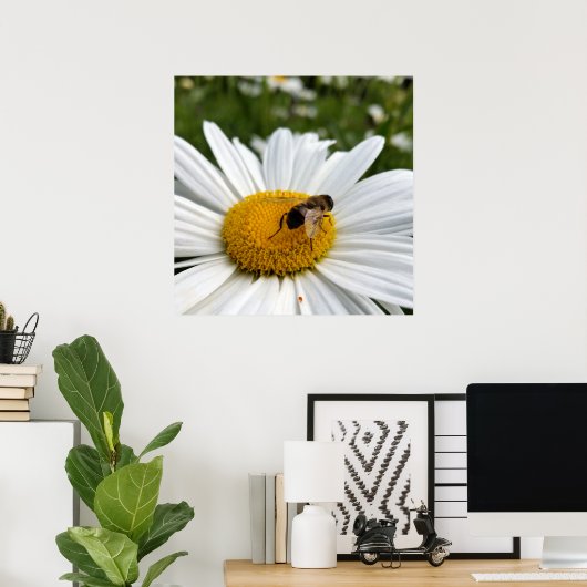 Biene und Biene Poster (Heimbüro)