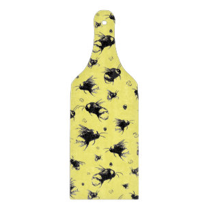 Biene und Blume - Hochzeitsgeschenk für Paare Schneidebrett