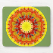 Biene und Blume Mousepad (Vorne)