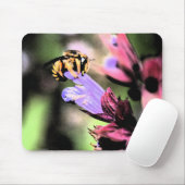 Biene und Blume mpcna Mousepad (Mit Mouse)