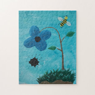 Biene und das schwarze Loch Puzzle