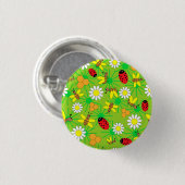 Biene und Lady bug pattern.ai Button (Vorne & Hinten)