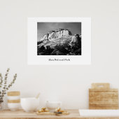 Biene und Monolith Poster (Küche)