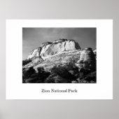 Biene und Monolith Poster (Vorne)