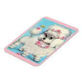 Biene und Poodle Magnet (Linke Seite)