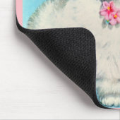 Biene und Poodle Mousepad (Ecke)