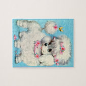 Biene und Poodle Puzzle (Horizontal)