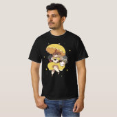Biene und Puppycat Art T-Shirt (Vorne ganz)